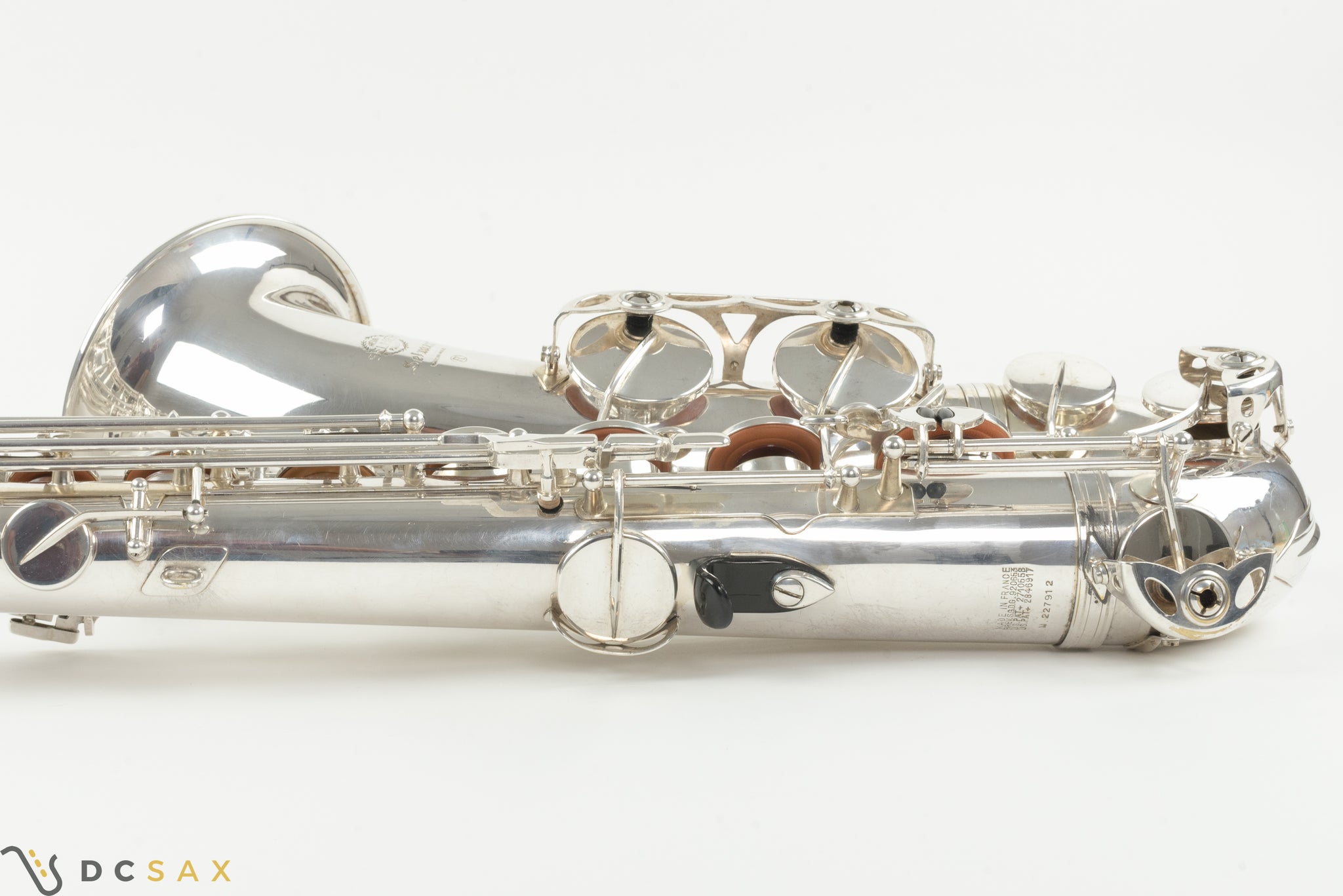 227,xxx Selmer Mark VI Tenor Saxophone, Fresh Overhaul, 99% Original Silver Plating