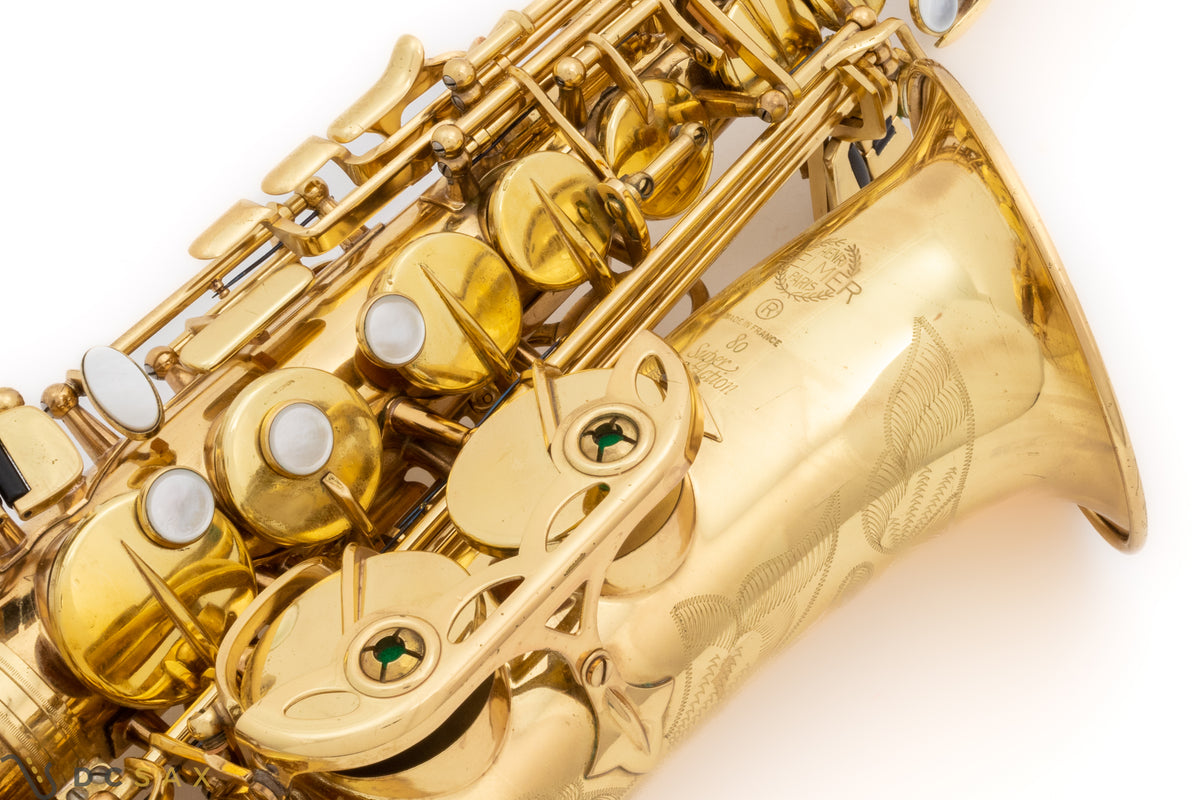Selmer Super Action 80 Alto Saxophone, Just Serviced