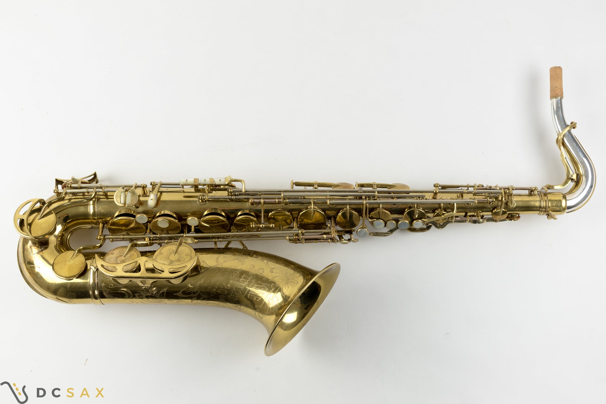 King Super 20 Tenor Saxophone, Full Pearls, Original Lacquer, Fresh Overhaul, Video