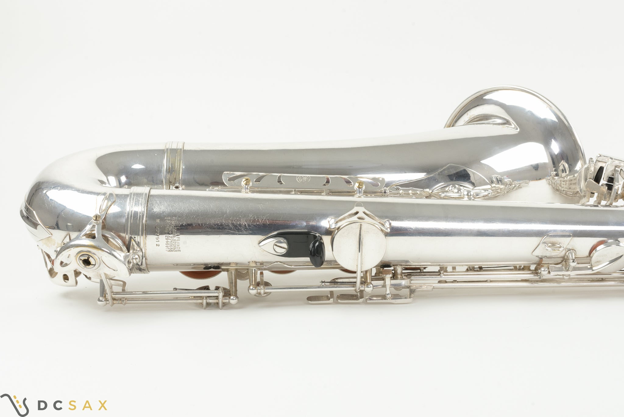 227,xxx Selmer Mark VI Tenor Saxophone, Fresh Overhaul, 99% Original Silver Plating