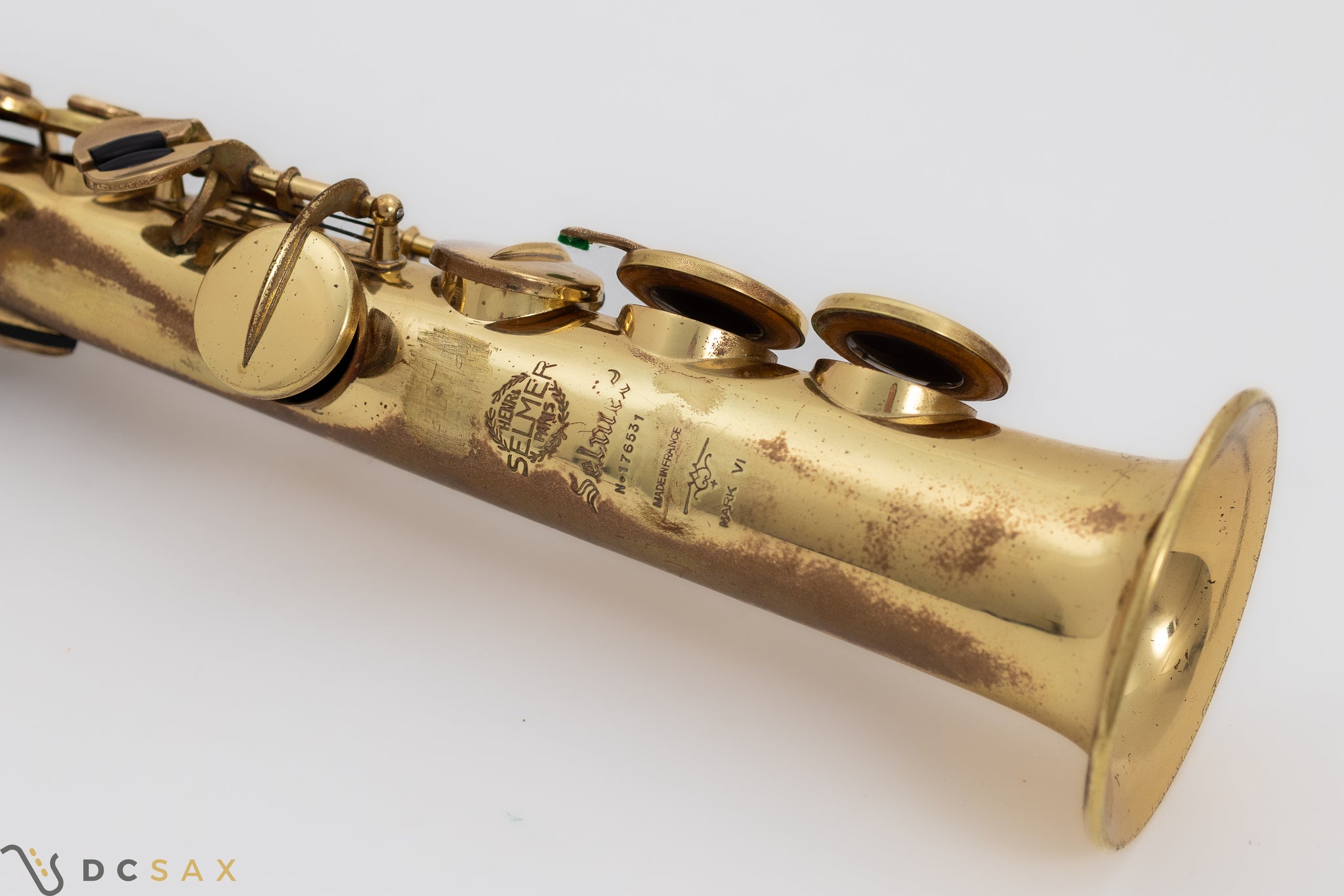 176,xxx Selmer Mark VI Soprano Saxophone, Just Serviced, Original Lacquer