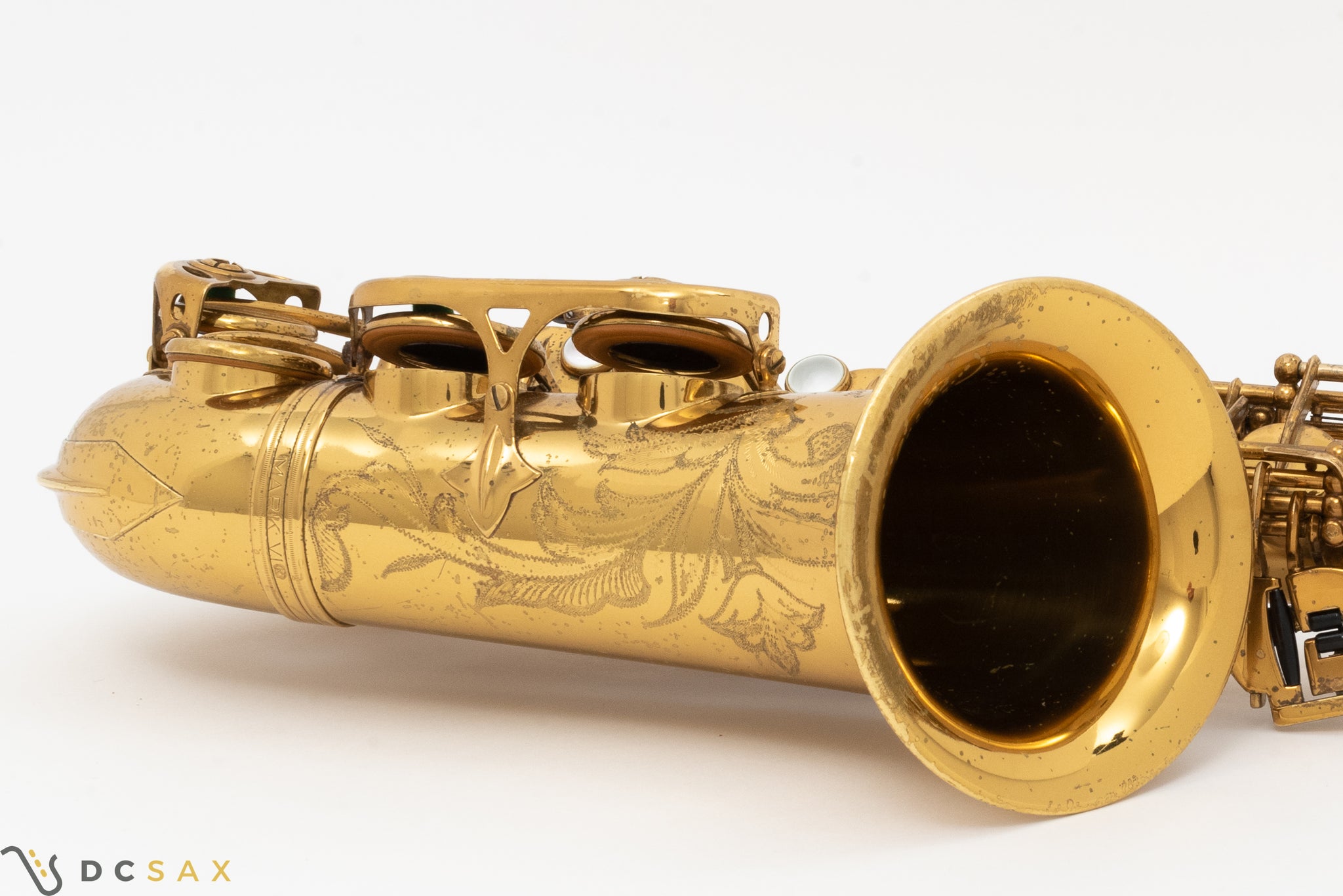 1968 160,xxx Selmer Mark VI Alto Saxophone, 94% Original Lacquer, Video