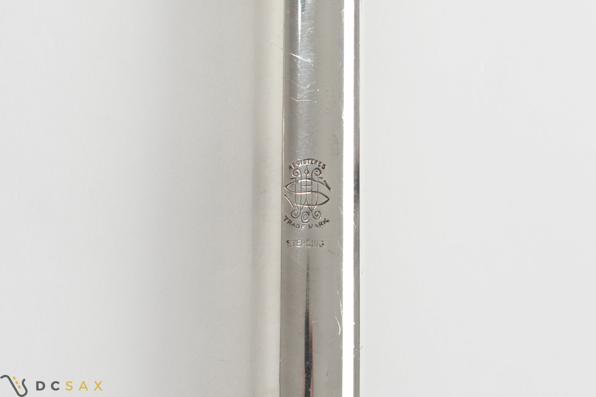 1952 Haynes Commercial Model Handmade Sterling Silver Flute, Closed Hole, Offset G, C-Foot