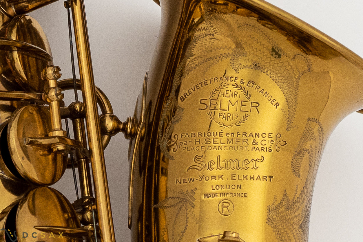 1956 66,xxx Selmer Mark VI Alto Saxophone, 100% Original Lacquer, Near Mint