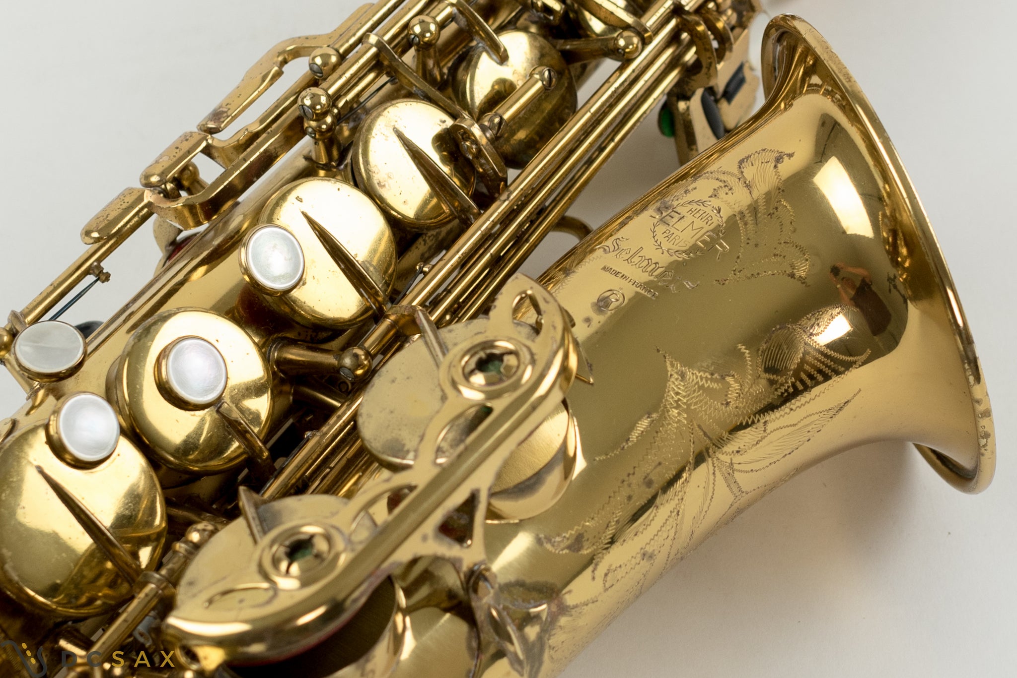 223,xxx Selmer Mark VI alto saxophone, 98% Original Lacquer