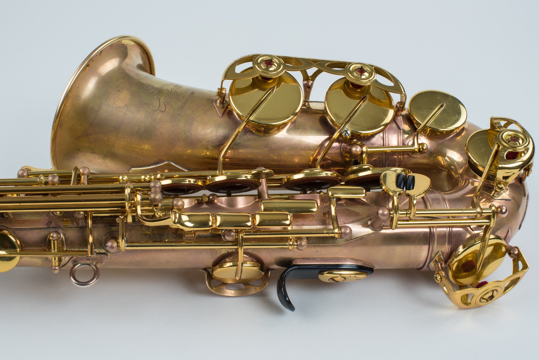 Yamaha Custom 82Z Alto Saxophone Custom Unlacquered Bronze Finish