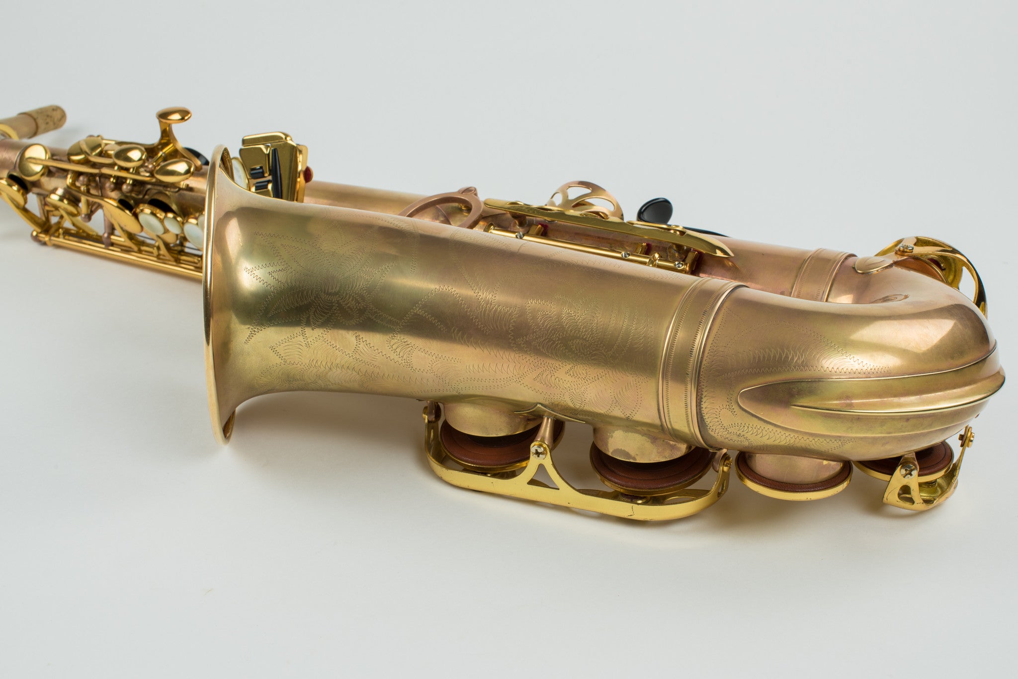 Yamaha Custom 82Z Alto Saxophone Custom Unlacquered Bronze Finish