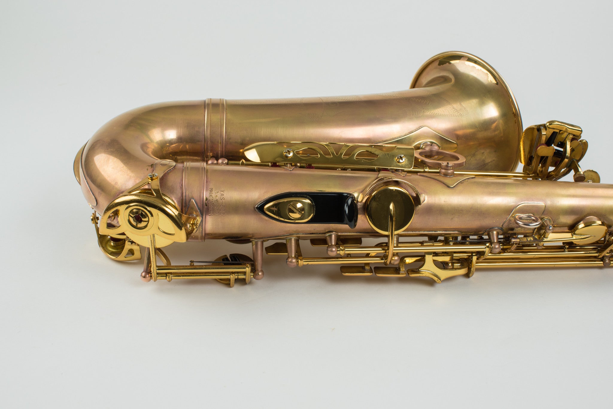 Yamaha Custom 82Z Alto Saxophone Custom Unlacquered Bronze Finish