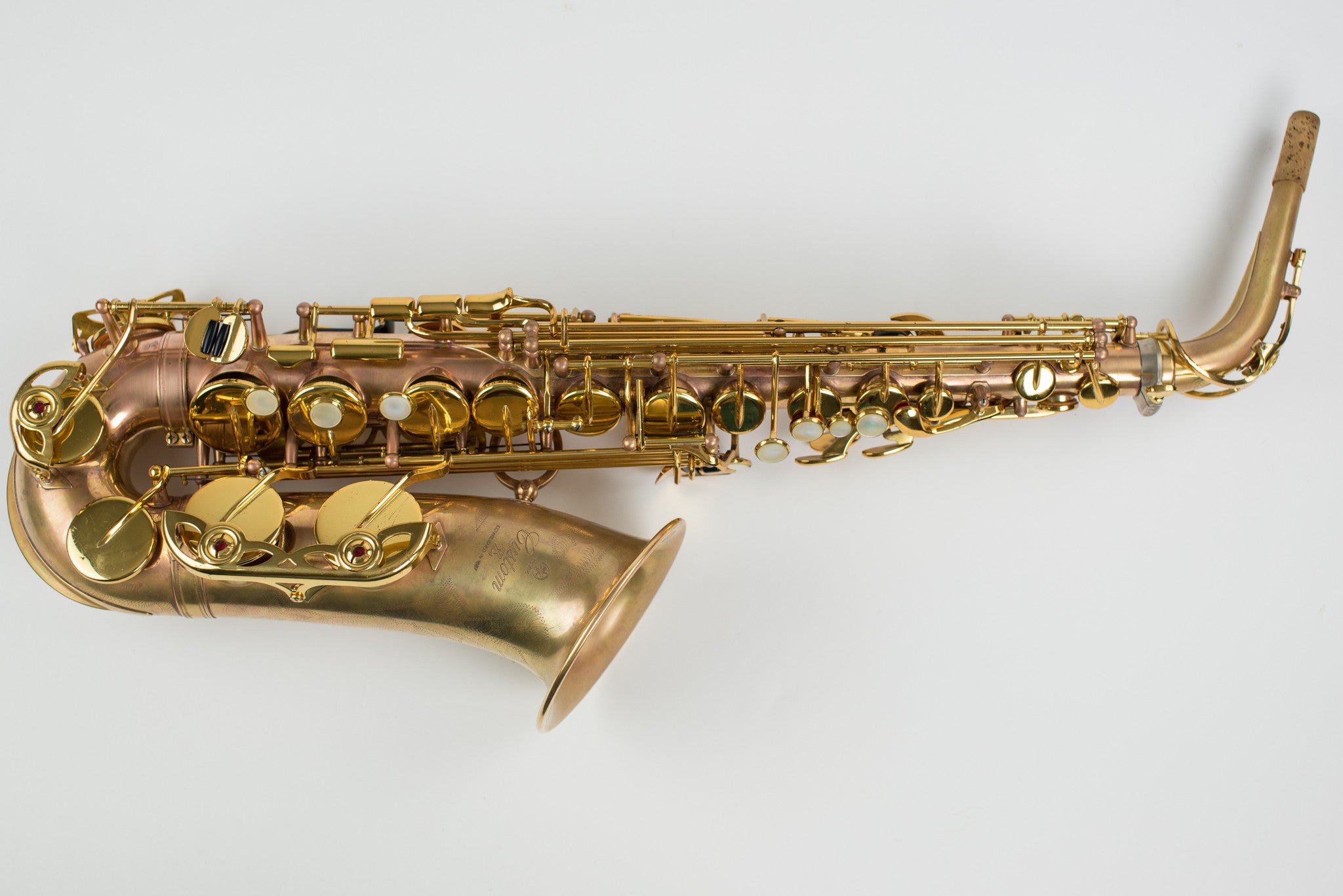 Yamaha Custom 82Z Alto Saxophone Custom Unlacquered Bronze Finish