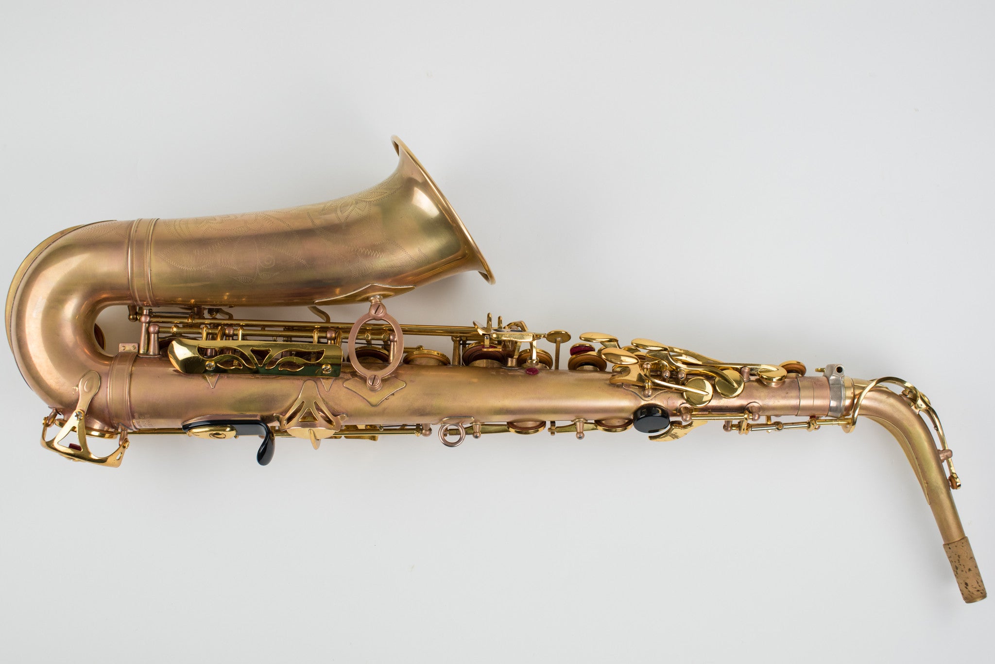 Yamaha Custom 82Z Alto Saxophone Custom Unlacquered Bronze Finish