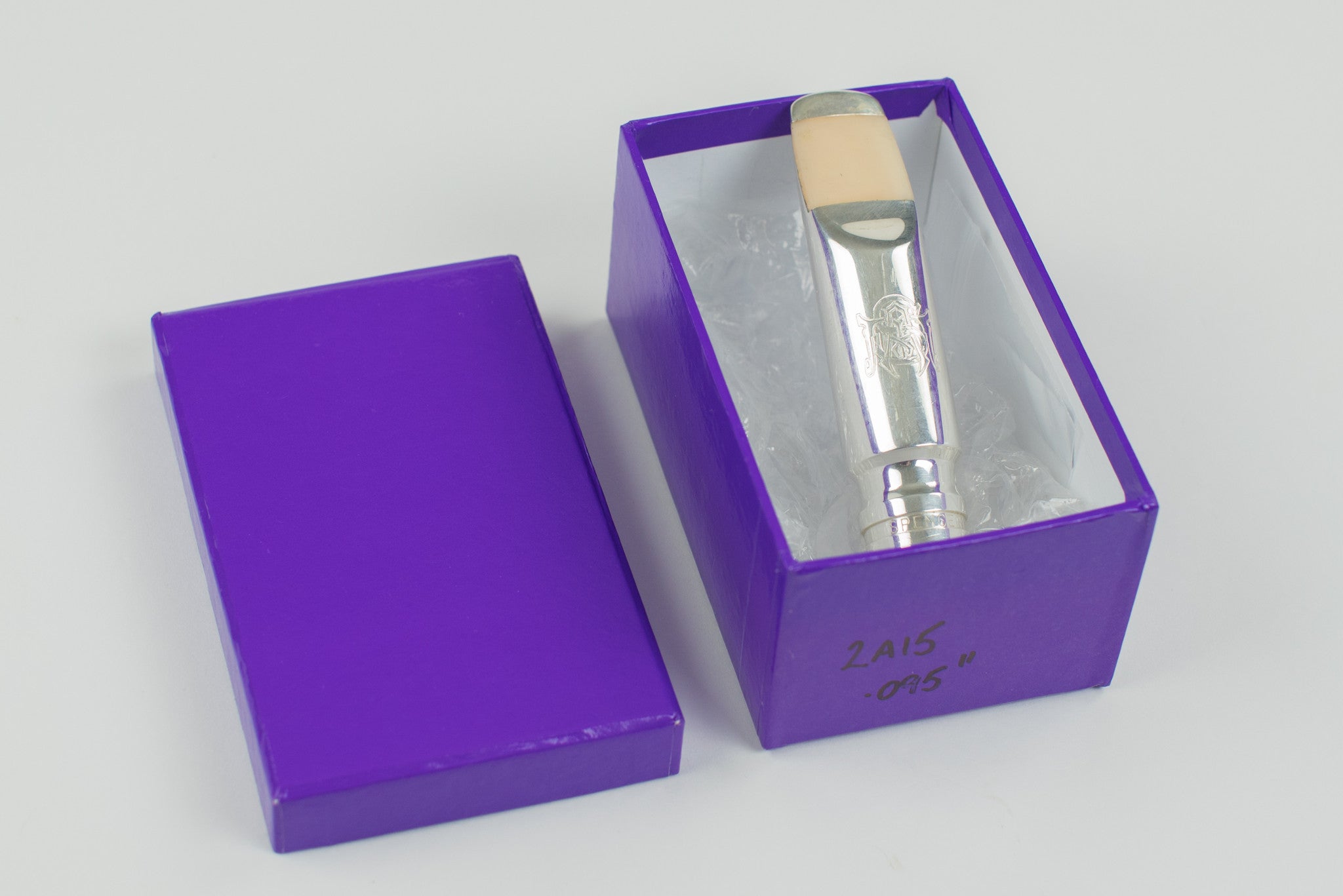 Mark Spencer Silver Tenor Saxophone Mouthpiece RARE