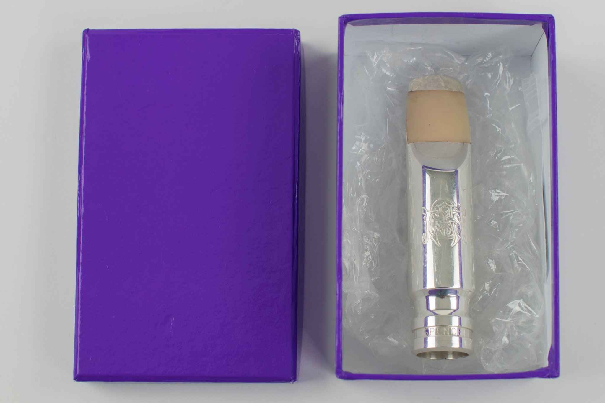 Mark Spencer Silver Tenor Saxophone Mouthpiece RARE