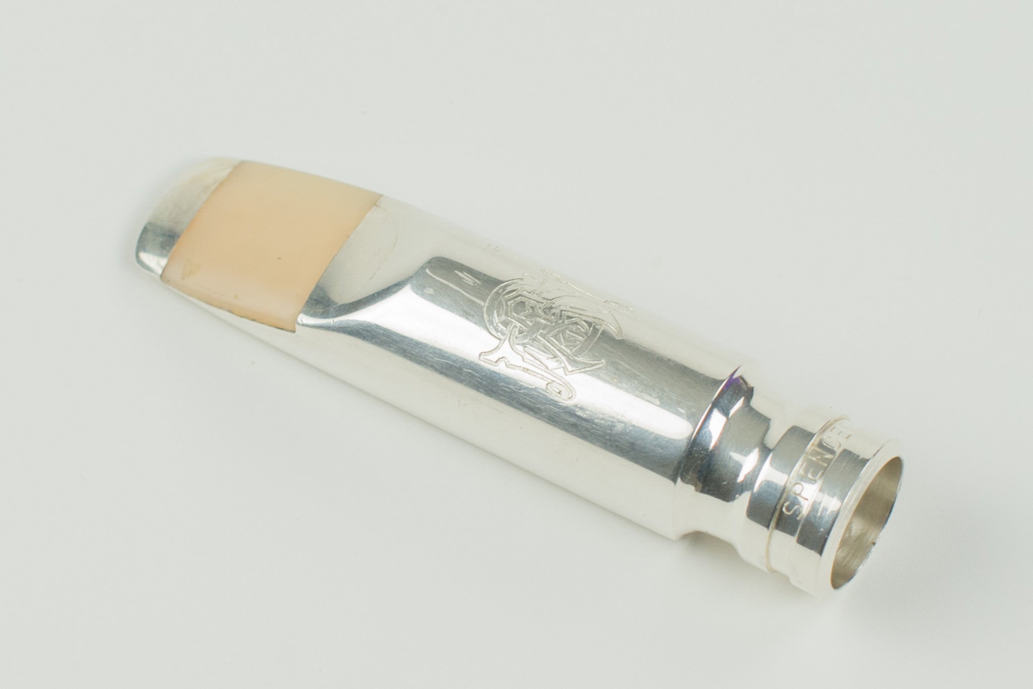 Mark Spencer Silver Tenor Saxophone Mouthpiece RARE