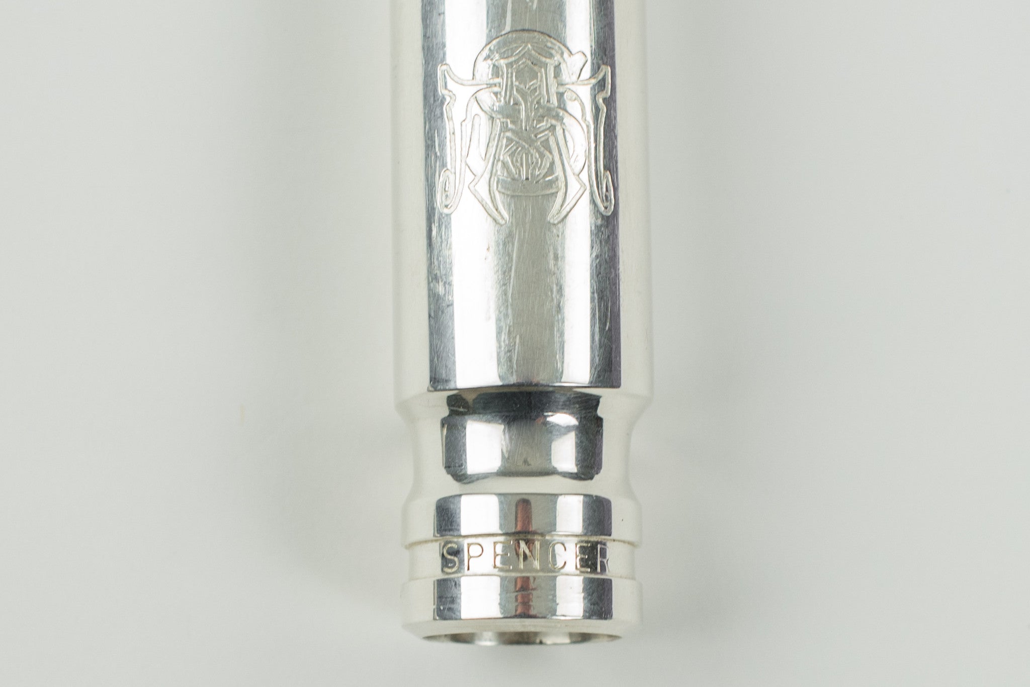 Mark Spencer Silver Tenor Saxophone Mouthpiece RARE