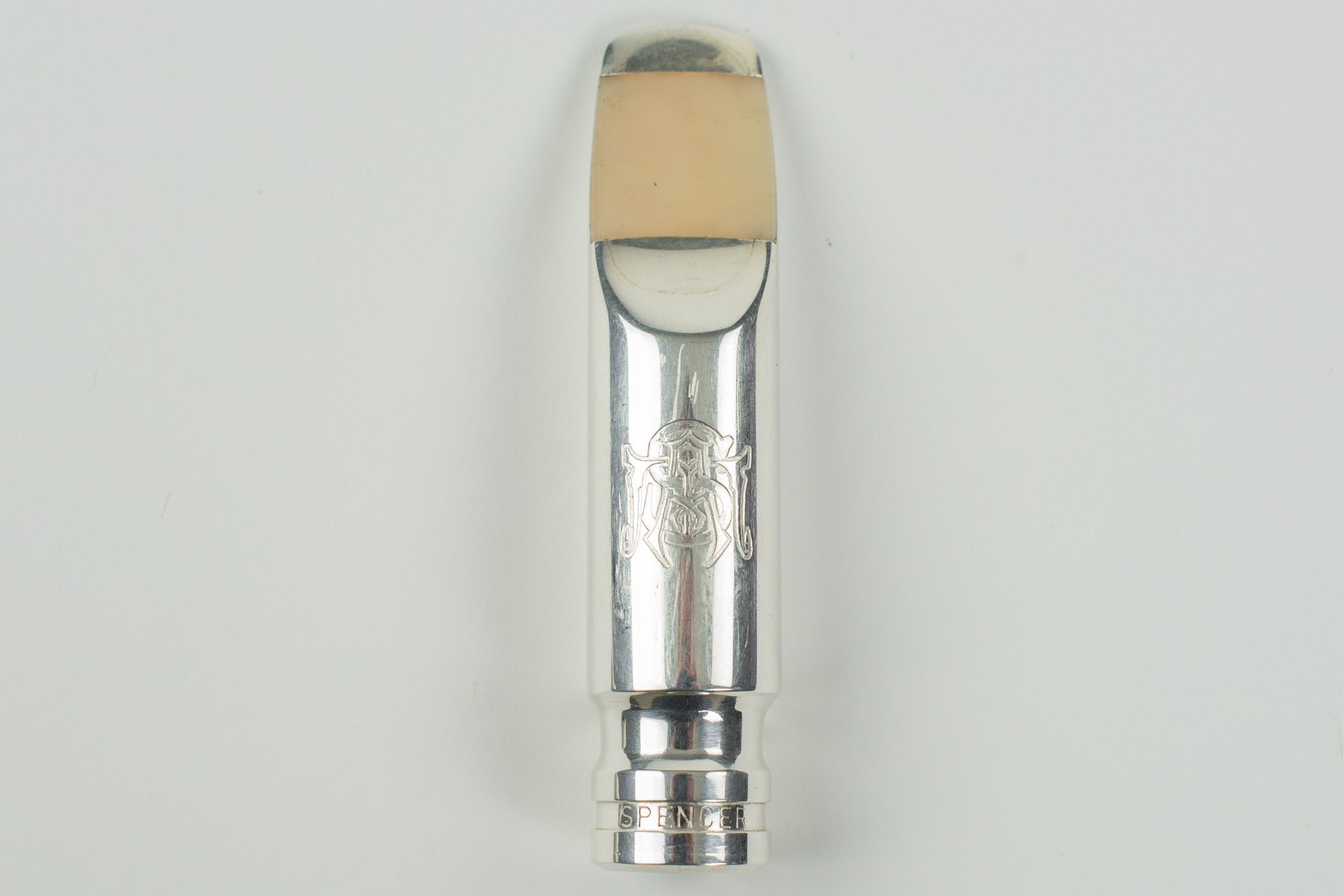 Mark Spencer Silver Tenor Saxophone Mouthpiece RARE