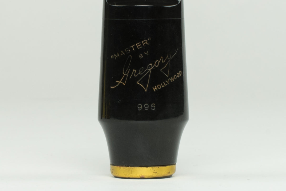 Vintage 1950's Gregory Hollywood 5A 18M Alto Saxophone Mouthpiece With S/N