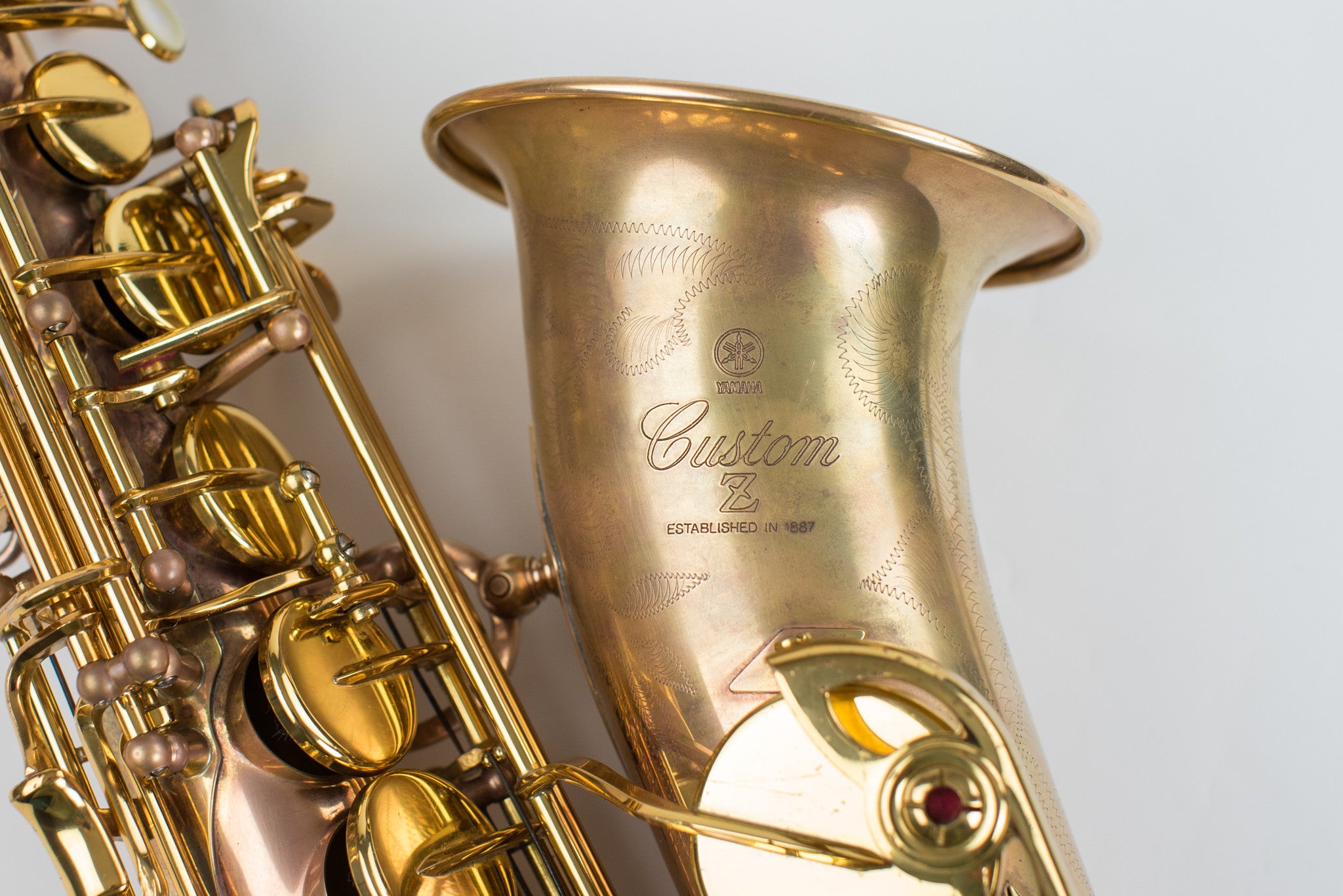 Yamaha Custom 82Z Alto Saxophone Custom Unlacquered Bronze Finish