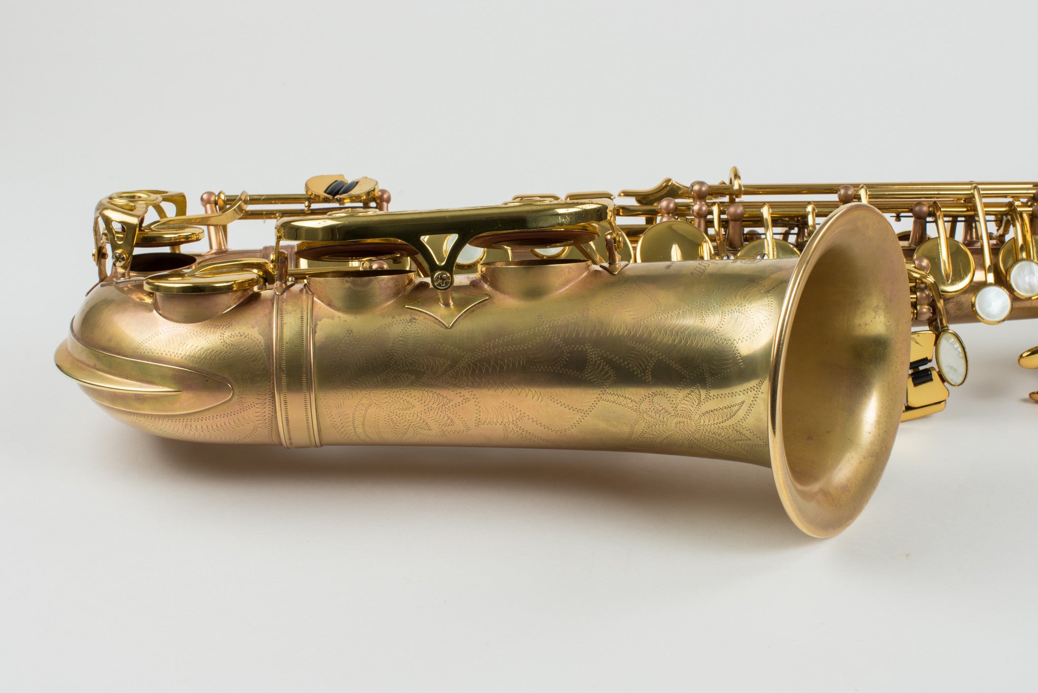 Yamaha Custom 82Z Alto Saxophone Custom Unlacquered Bronze Finish