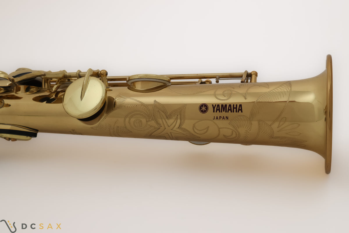 Yamaha YSS-62R Soprano Saxophone, Purple Label, Near Mint, Just Serviced