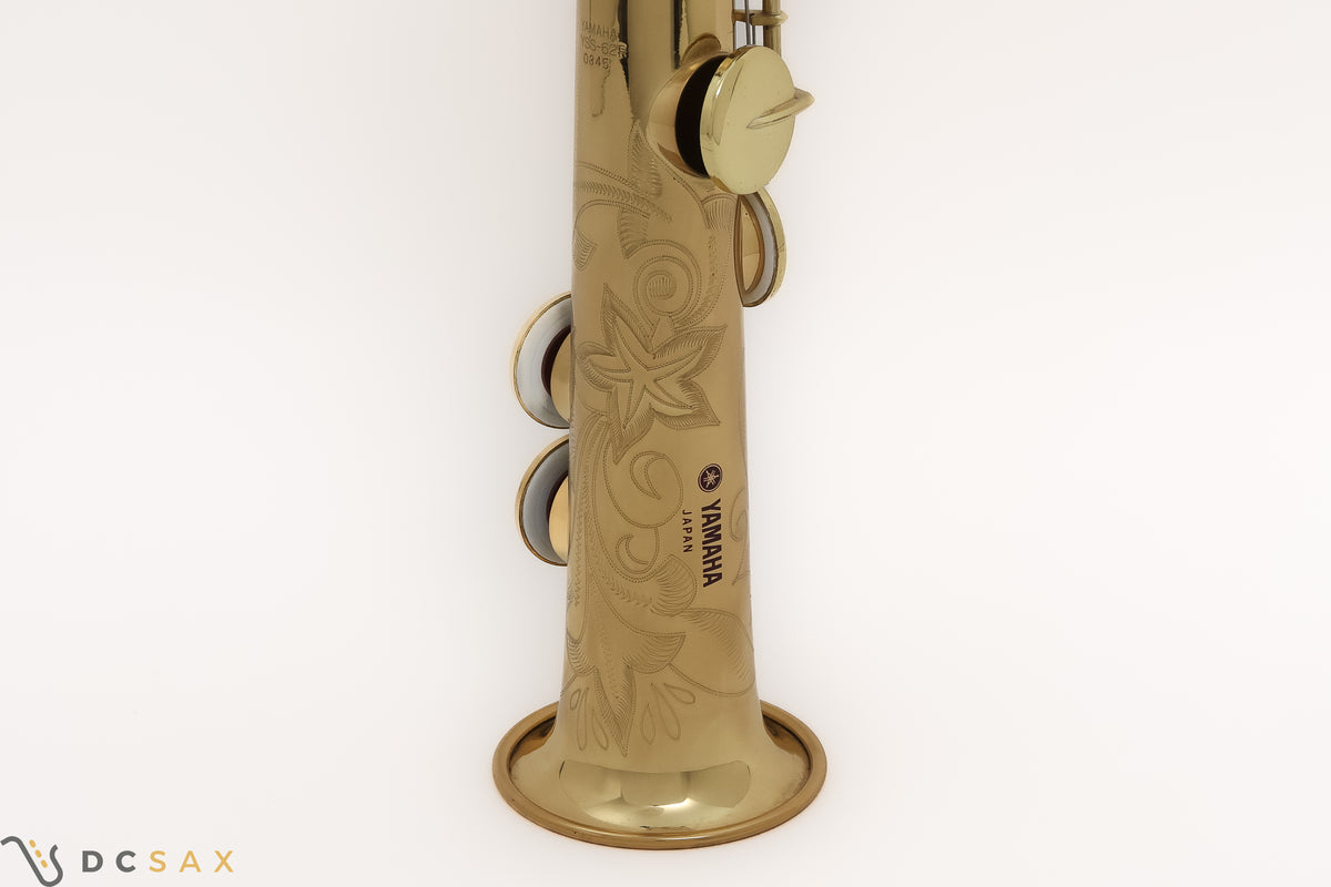 Yamaha YSS-62R Soprano Saxophone, Purple Label, Near Mint, Just Serviced