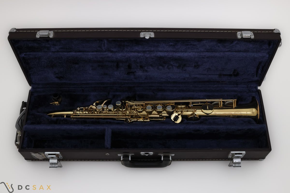 Yamaha YSS-62R Soprano Saxophone, Purple Label, Near Mint, Just Serviced