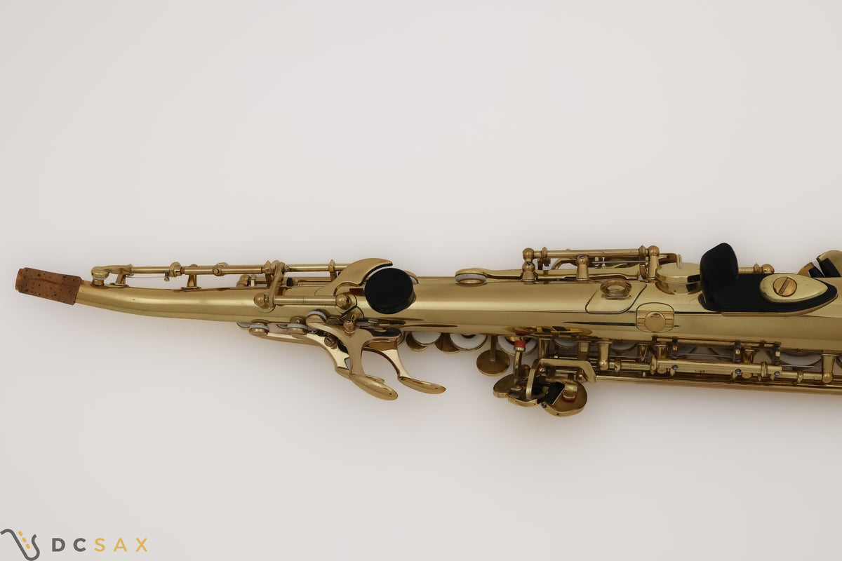 Yamaha YSS-62R Soprano Saxophone, Purple Label, Near Mint, Just Serviced