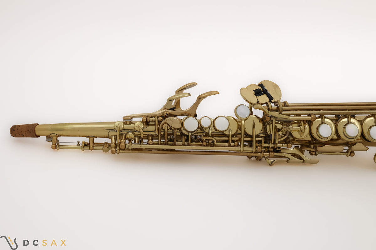 Yamaha YSS-62R Soprano Saxophone, Purple Label, Near Mint, Just Serviced