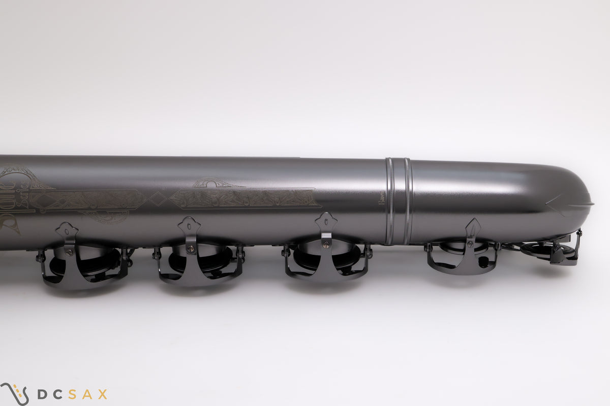Cannonball Big Bell Stone Series B5 Baritone Saxophone Raven, Low A, Near Mint