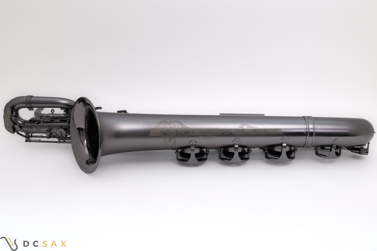 Cannonball Big Bell Stone Series B5 Baritone Saxophone Raven, Low A, Near Mint