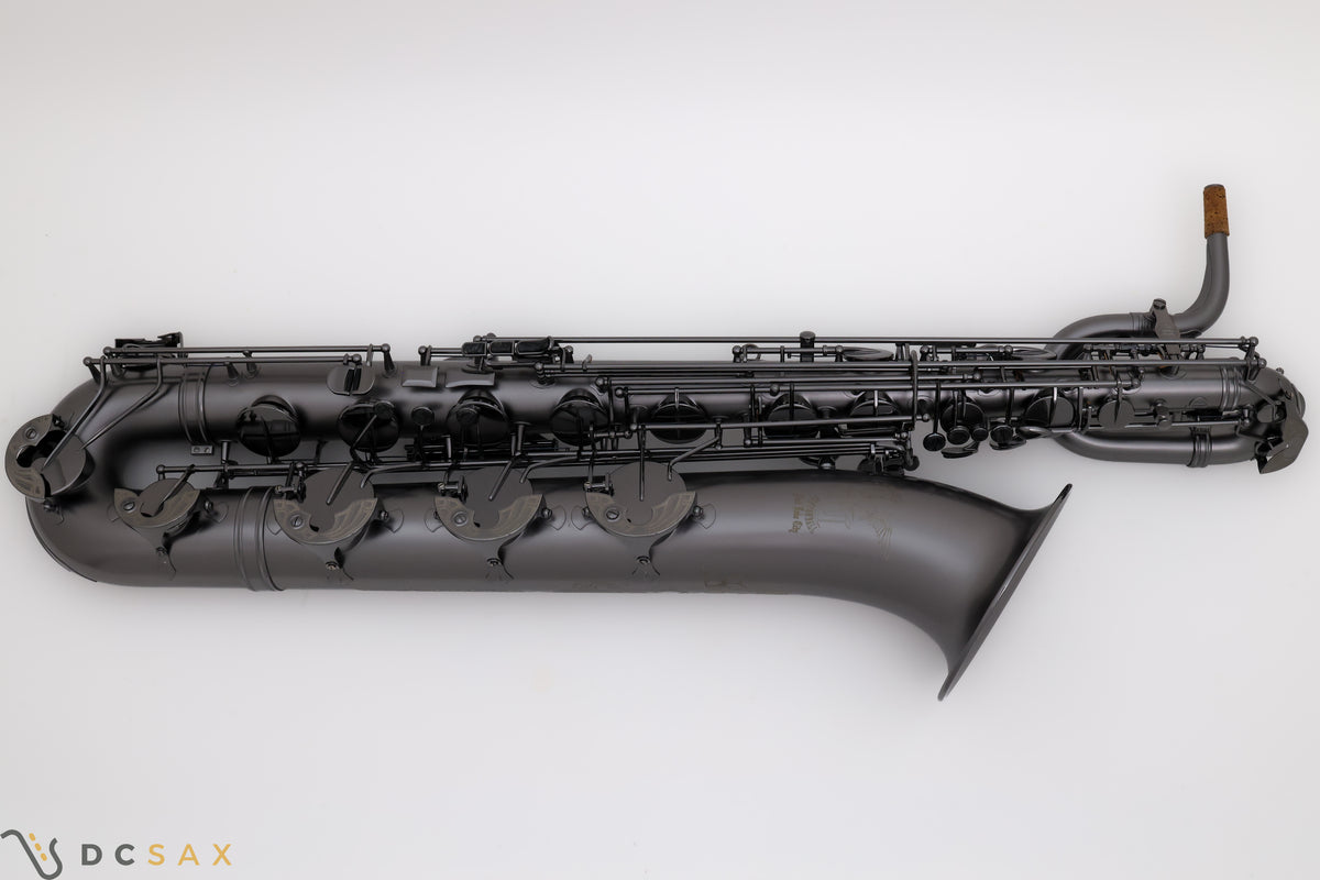 Cannonball Big Bell Stone Series B5 Baritone Saxophone Raven, Low A, Near Mint