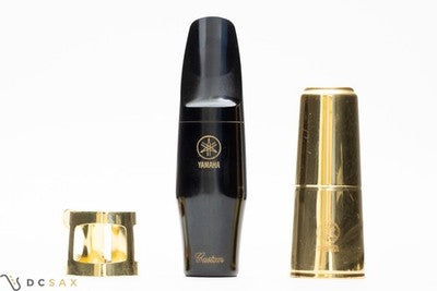 Yamaha Custom 4CM Tenor Saxophone Mouthpiece plus Cap and Ligature