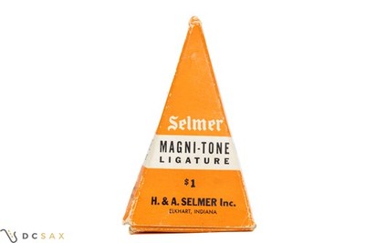 Vintage 1930's Selmer Magnitone Saxophone and Clarinet Ligature, WOW