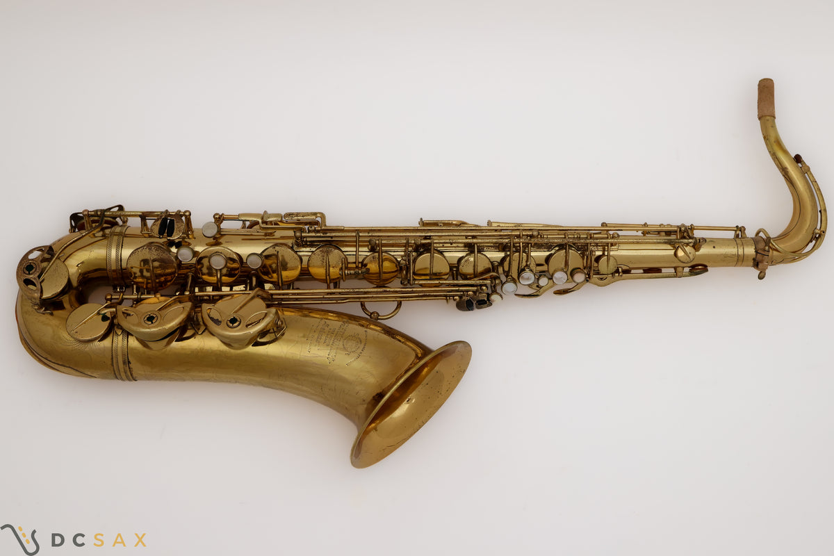 1948 35,xxx Selmer SBA Super Balanced Action Tenor Saxophone, Recent Overhaul, Just Serviced