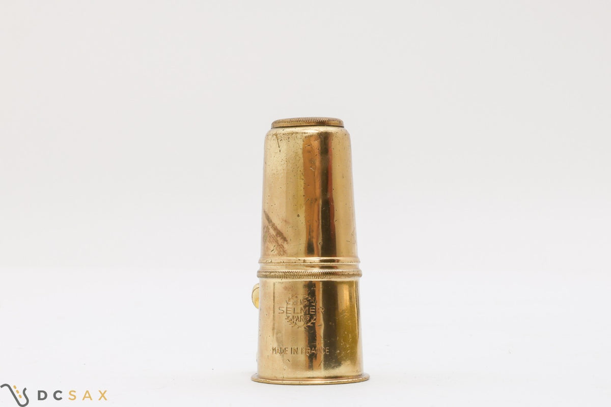 Selmer Two Screw Alto Saxophone Ligature and Cap Set for Hard Rubber Mouthpieces