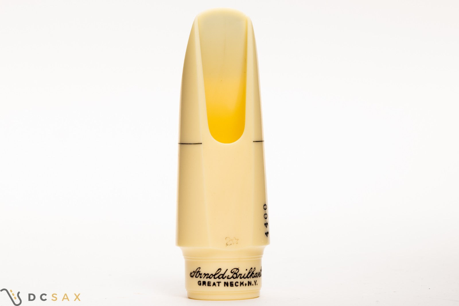 Brilhart Tonalin 4 アルトサックス用マウスピース 1940年代製 Brilhart社 Tonalin Great Neck アルトサックス用マウス