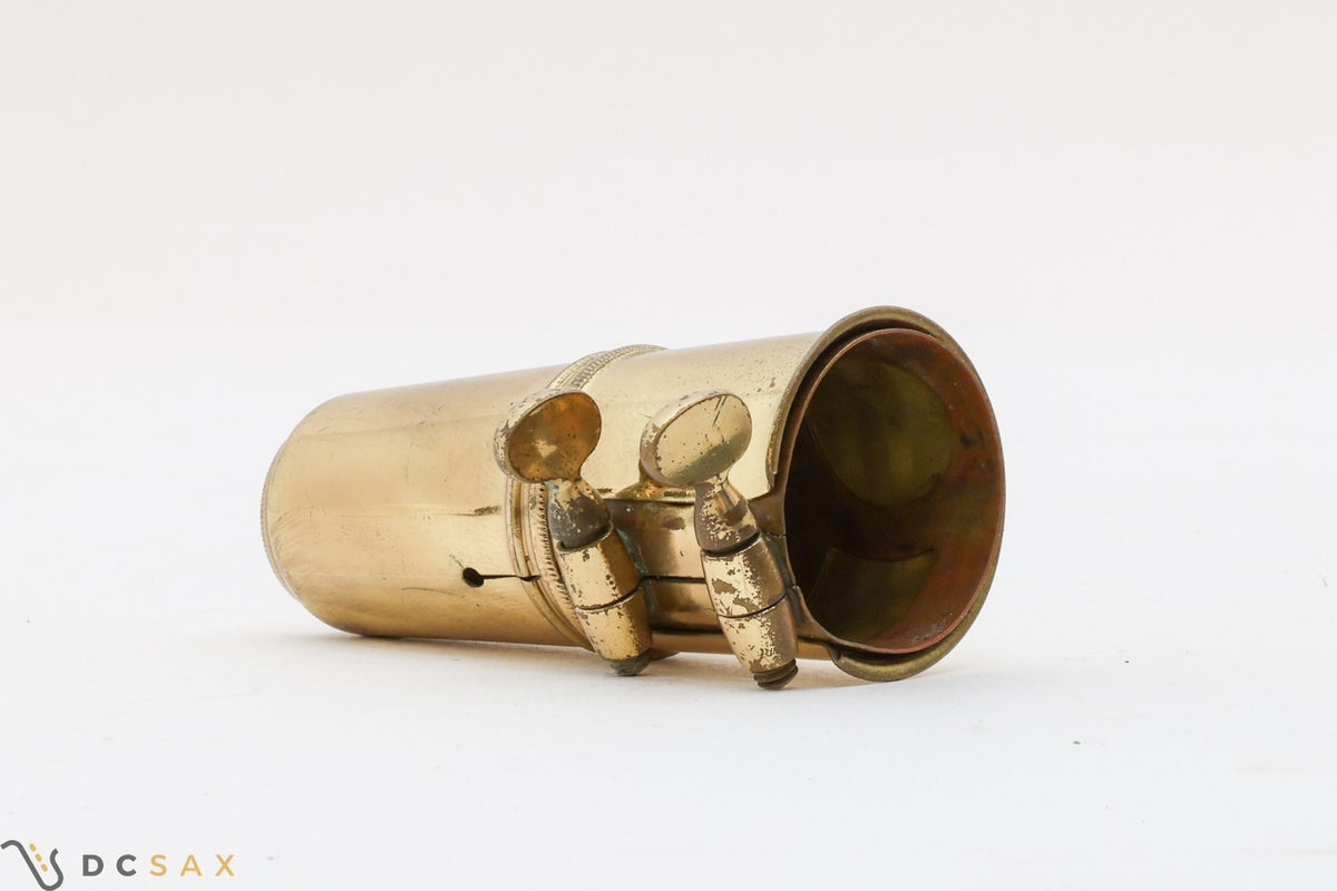 Selmer Two Screw Alto Saxophone Ligature and Cap Set for Hard Rubber Mouthpieces