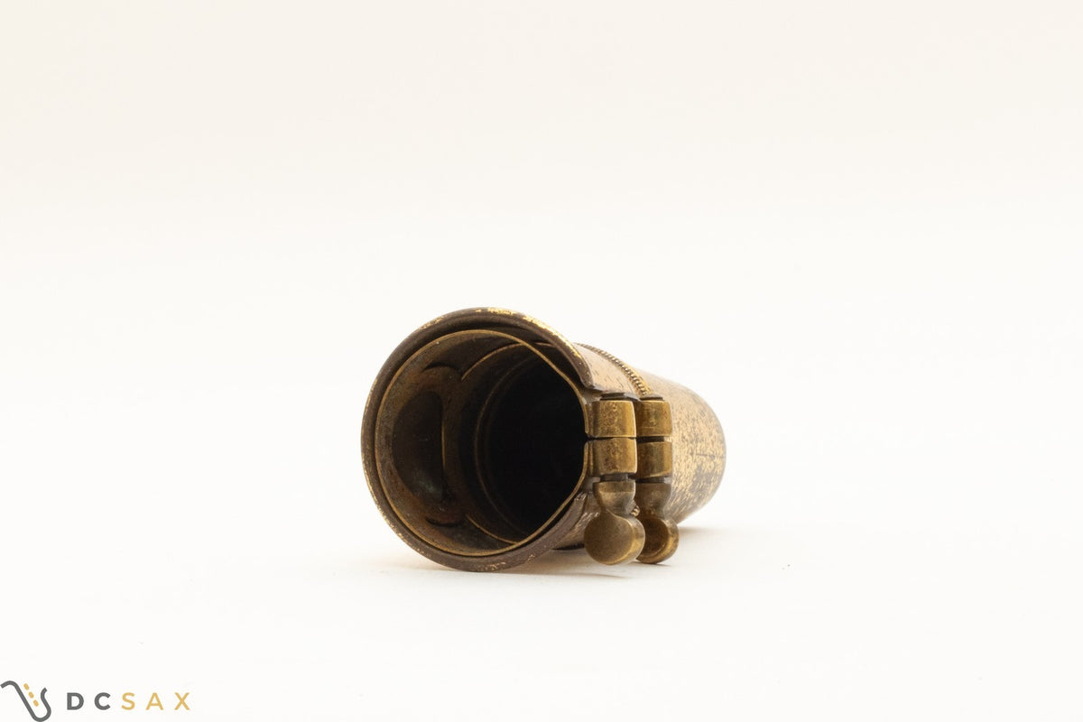 Vintage Selmer Two Screw Tenor Saxophone Ligature and Cap Set From Mark VI