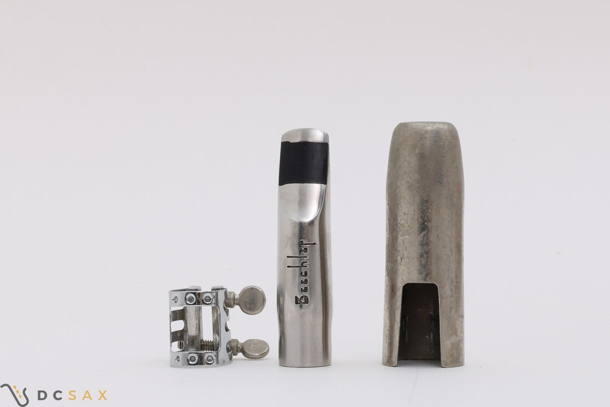 1980's Charles Black Era Beechler Bellite Soprano Saxophone Mouthpiece, Table 80