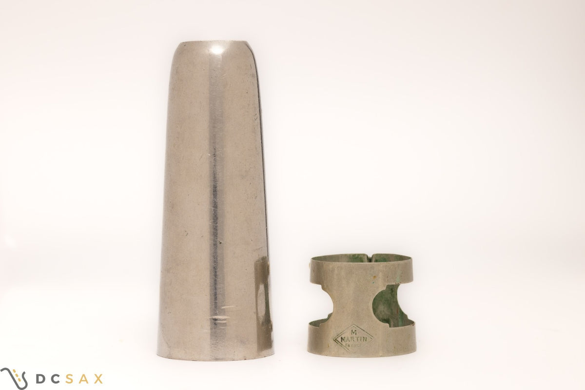 Vintage Martin Tenor Saxophone Ligature and Cap Set