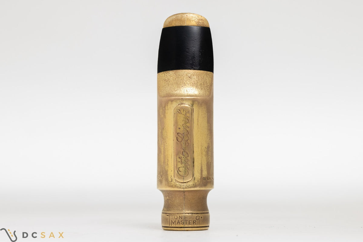 1940's Otto Link Tone Master Alto Saxophone Mouthpiece Plus Ligature and Cap