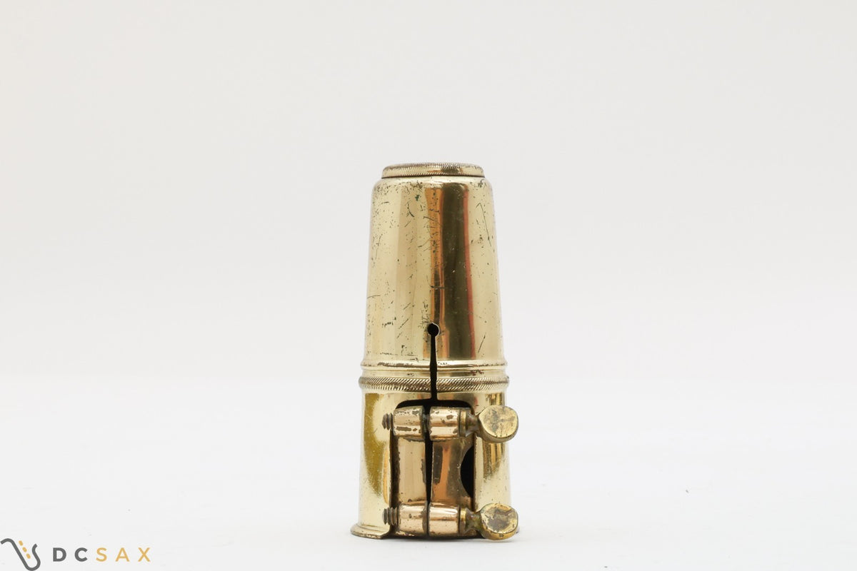 Selmer Two Screw Alto Saxophone Ligature and Cap Set for Hard Rubber Mouthpieces