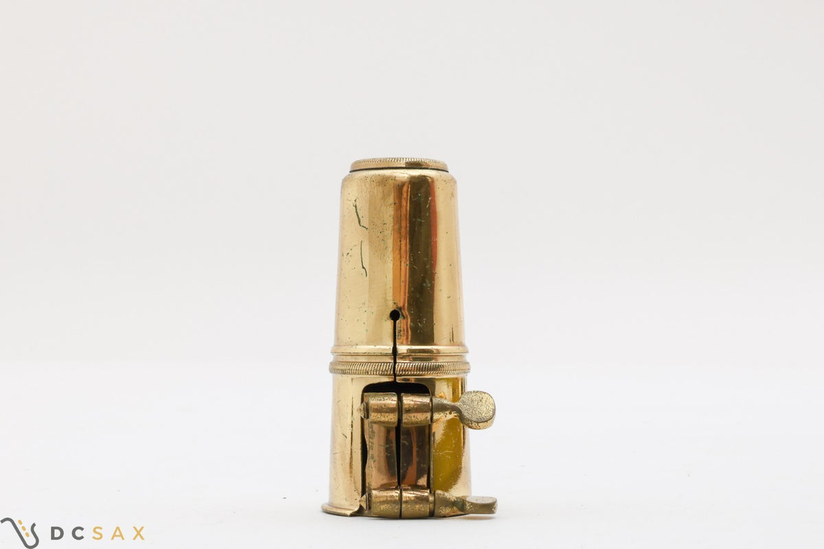 Selmer Two Screw Alto Saxophone Ligature and Cap Set for Hard Rubber Mouthpieces