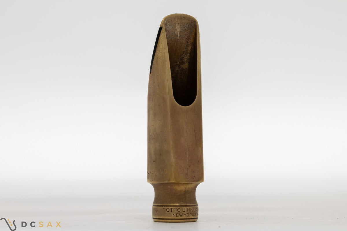1940's Otto Link Tone Master Alto Saxophone Mouthpiece Plus Ligature and Cap