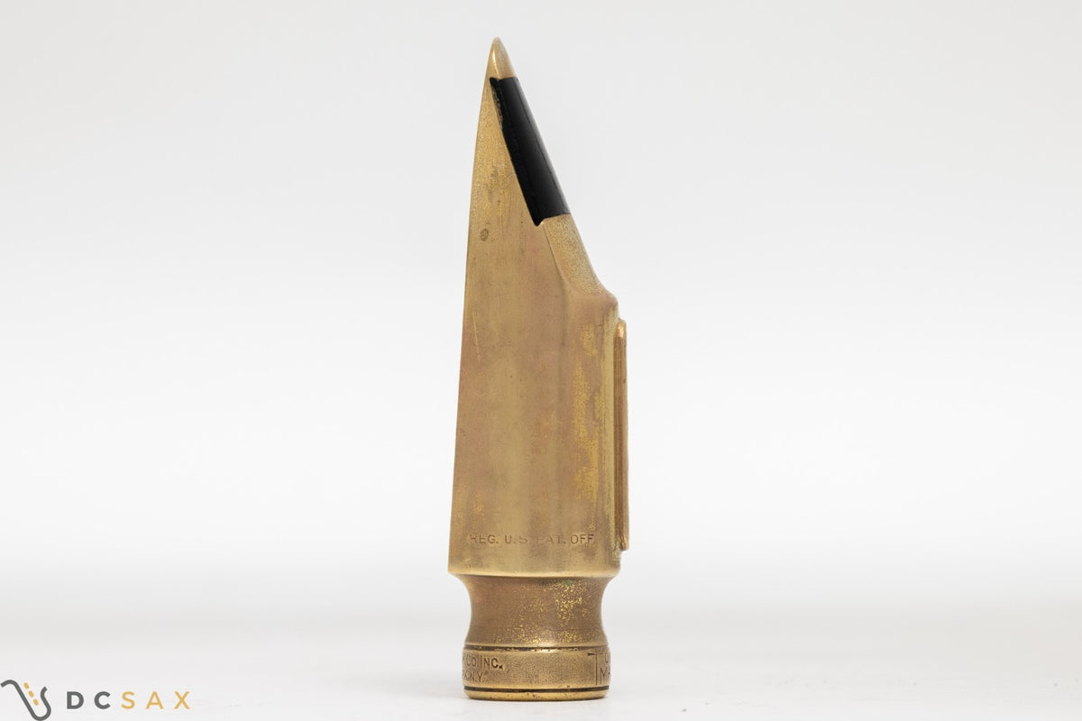 1940's Otto Link Tone Master Alto Saxophone Mouthpiece Plus Ligature and Cap