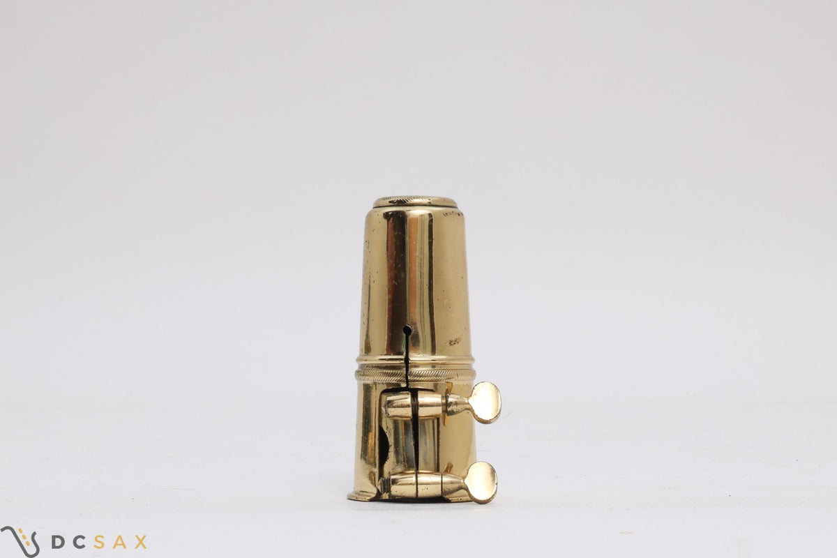 Selmer Two Screw Alto Saxophone Ligature and Cap Set for Hard Rubber Mouthpieces