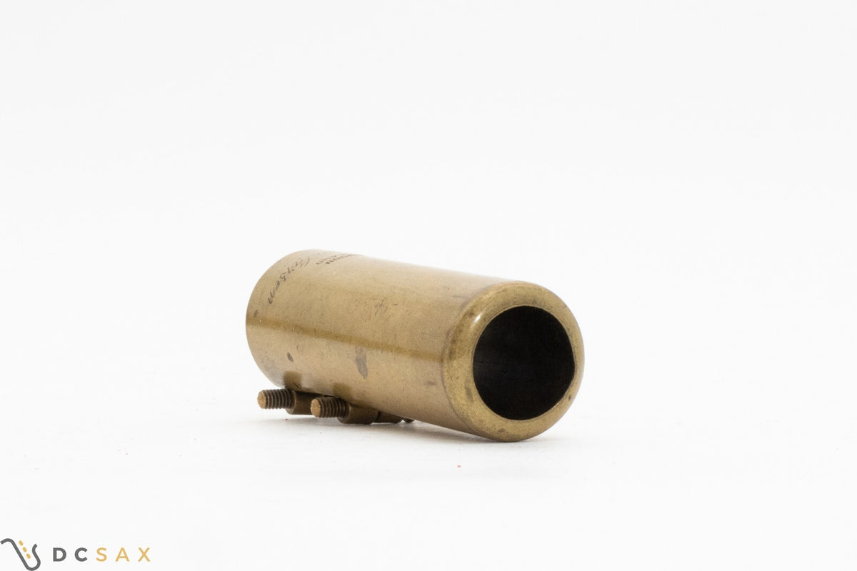 Very Vintage Berg Larsen Slant Signature Alto Saxophone Mouthpiece Plus Ligature