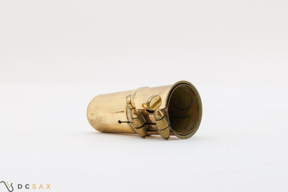 Selmer Two Screw Alto Saxophone Ligature and Cap Set for Hard Rubber Mouthpieces