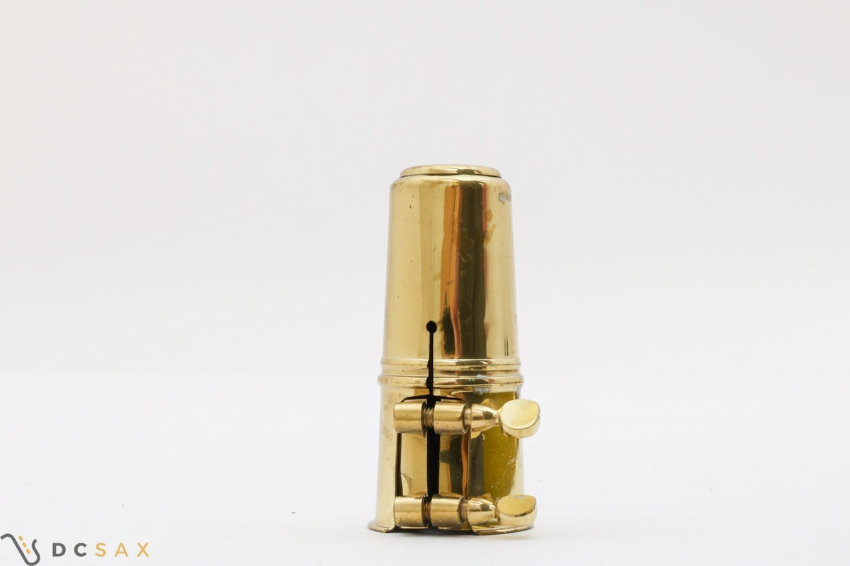 Selmer Two Screw Alto Saxophone Ligature and Cap Set for Hard Rubber Mouthpieces