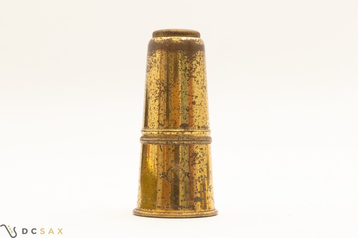 Vintage Selmer Two Screw Tenor Saxophone Ligature and Cap Set From Mark VI