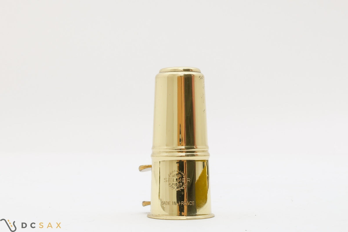 Selmer Two Screw Alto Saxophone Ligature and Cap Set for Hard Rubber Mouthpieces